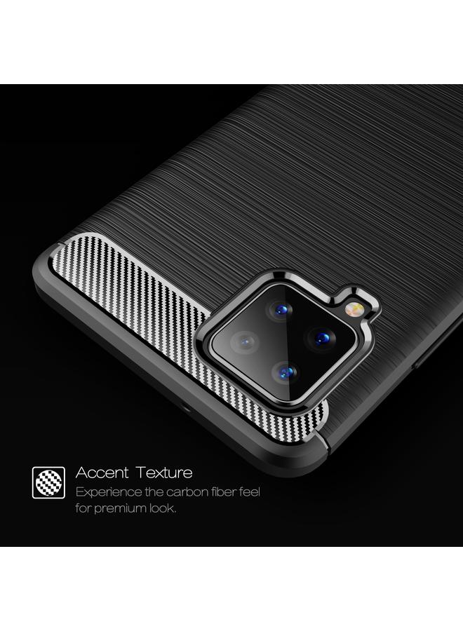 اس-توب جراب لهاتف Samsung Galaxy A42 5G مصنوع من ألياف الكربون TPU بملمس ناعم - Image 4