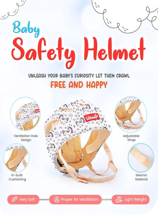Liltoes Baby Safety Products Combo | LILTOES Baby Head Protector + Edge Guard for Safety of Kids 6M to 3 Years | Baby Safety Helmet with Corner Guard Protection (Unicorn+Corner) - Image 4