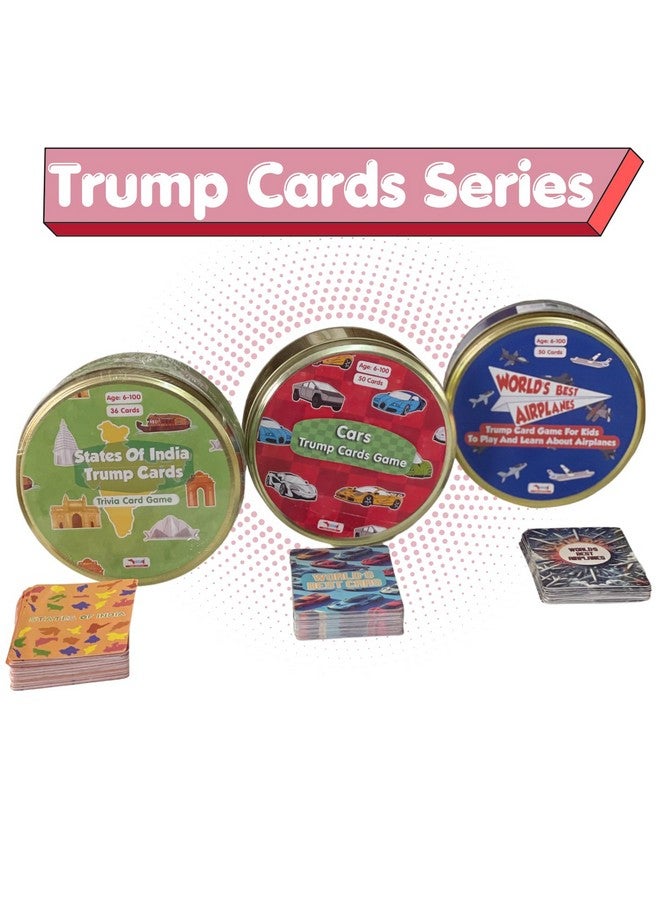 CocoMoco Kids Car Trump Cards Game for Kids, Learning Game Educational Toy, Birthday Return Gift for Kids 6-8 Years, 9-10, 11-12 Year Old Boys and Girls - Image 5