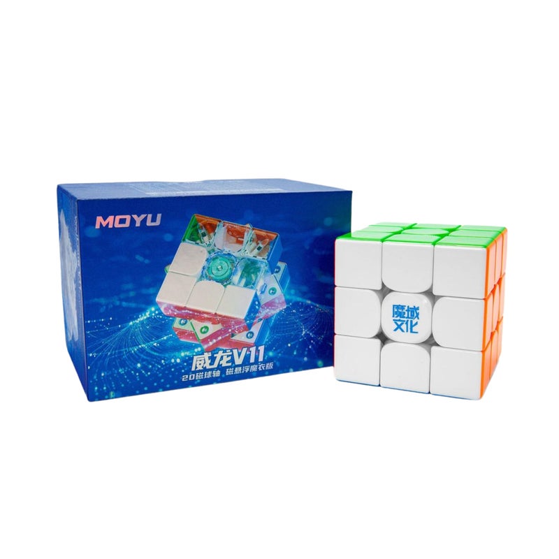 MoYu WeiLong V11 Ball-Core UV 3x3 Magnetic Speed Cube – 20 Magnet Flagship - Image 1