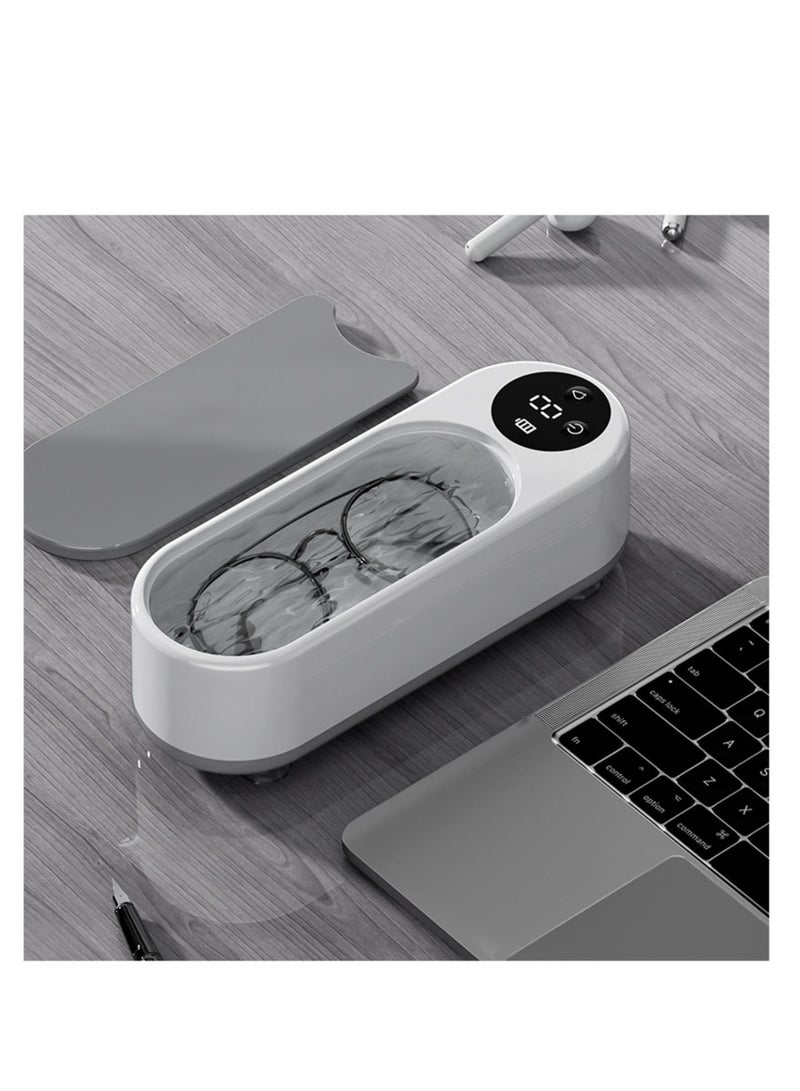 Excefore Ultrasonic Jewelry Cleaner, 45KzHz Small Home Jewelry Cleaning Machine, Sonic Cleaner with One-Touch Operation, Versatile Jewelry Cleaner for Glasses, Ring, Watches, Jewelry - Image 3