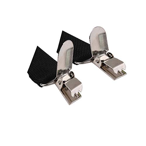 GUCHOL Suspenders for Boy and Girl Adjustable Elastic with Strong Metal Clips Suitable for Kids Toddler Baby (Light Gray) - Image 2