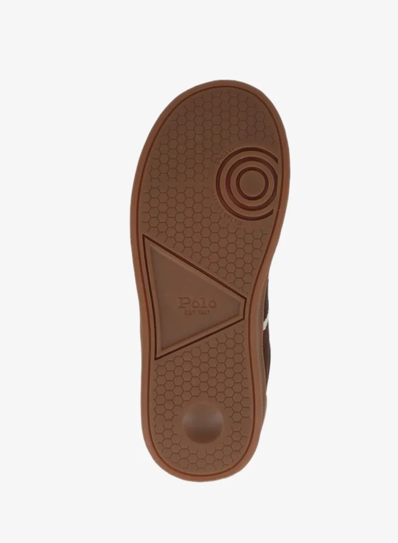 بولو رالف لورين Heritage Court III T-Toe crib shoes