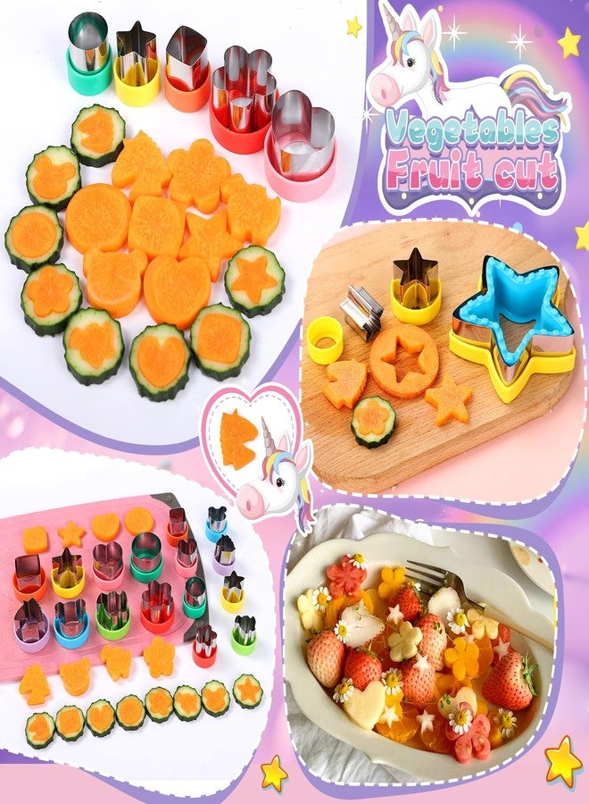 laxizar 8 Pack Sandwich Cutters Cookie Cutters Sandwich Maker Bread Maker Lunchbox 16 pcs Cookie Cutters - Image 5