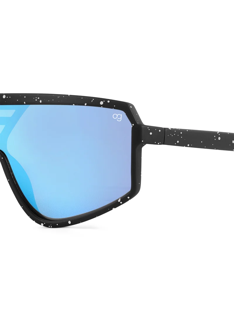 Woggles Uv-Protected Black Sports Sunglasses