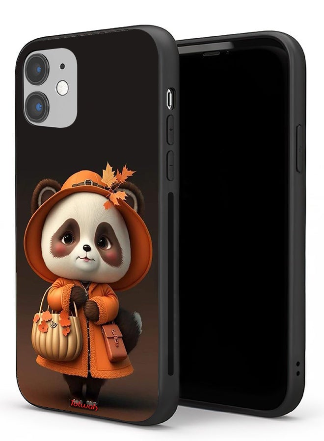Tolwak Apple iPhone 11 Protective Case Cute Panda Lady Style - Image 1