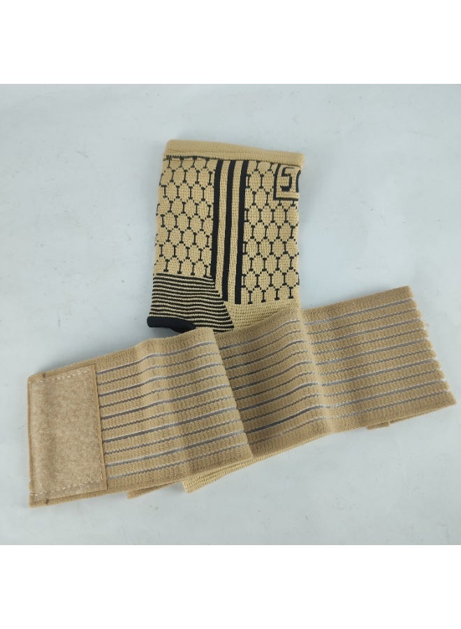 دعامة الكاحل، دعامة كاحل قابلة للتعديل فائقة المرونة بمقاس واحد يناسب الجميع، مثالية للرياضة، تحمي من إجهاد الكاحل المزمن، إجهاد الشد - دعامات الكاحل الداعمة - Image 3