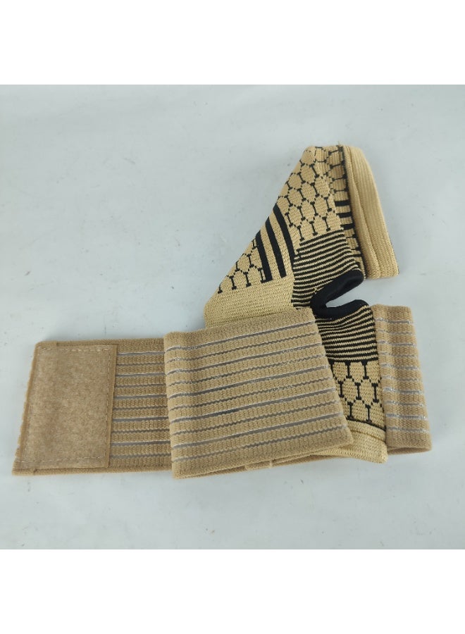 دعامة الكاحل، دعامة كاحل قابلة للتعديل فائقة المرونة بمقاس واحد يناسب الجميع، مثالية للرياضة، تحمي من إجهاد الكاحل المزمن، إجهاد الشد - دعامات الكاحل الداعمة - Image 5