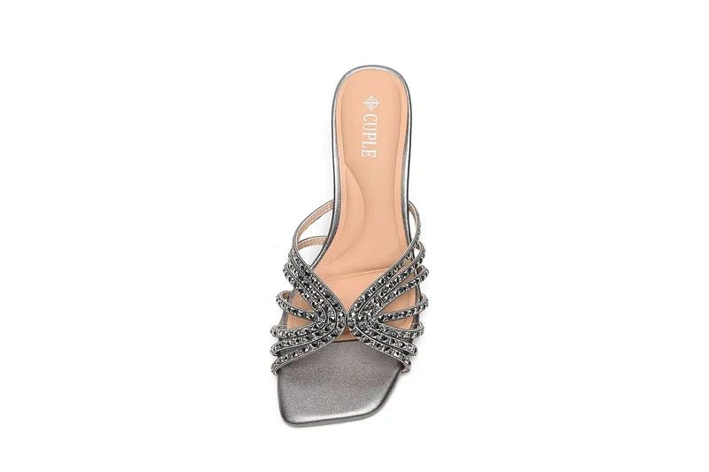 Cuple Ladies Festive Heeled Sandals