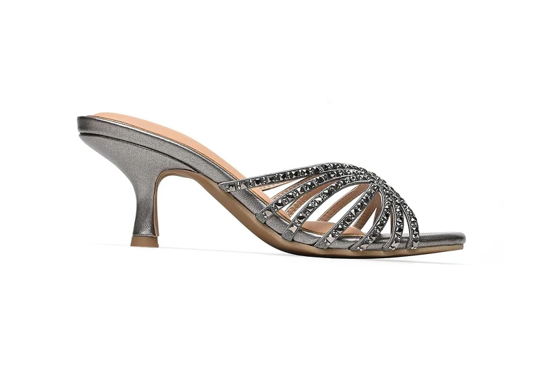 Cuple Ladies Festive Heeled Sandals