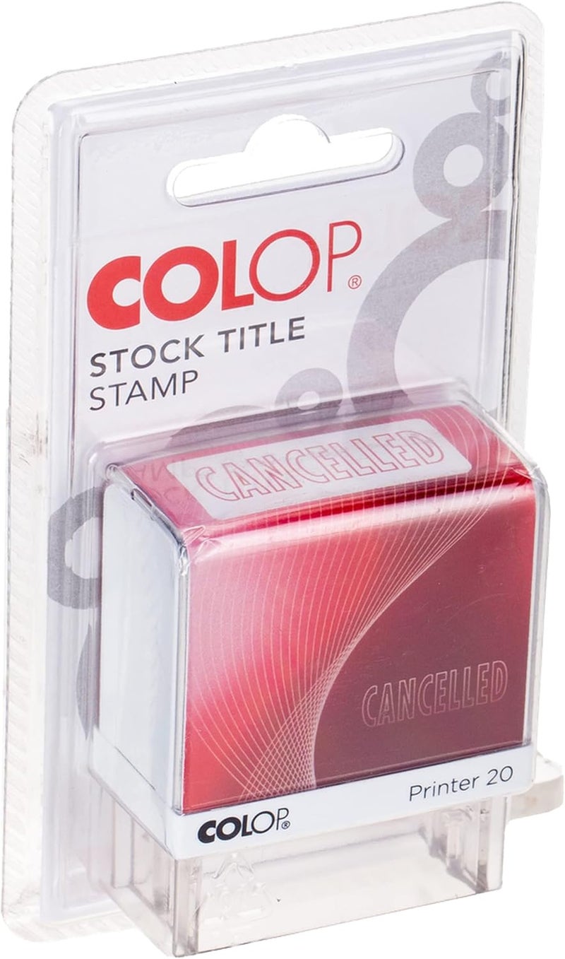Colop Phrase Stamp 14X38Mm Cancelled In A Blister - Image 1