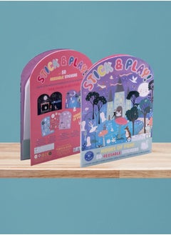 Floss & Rock Enchanted Stick & Play | Reusable Fairy Tale Sticker Activity Set for Kids 3+ | 50+ Magical Stickers & Fold-Out Play Scenes  - Image 1