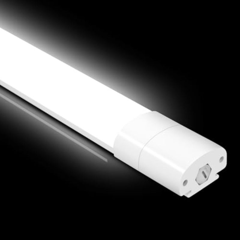 أنبوب LED 90 سم، 30 وات 3300 لومن LED أنبوب فلورسنت IP65 مقاوم للماء LED شريط عرض وحدة إضاءة LED مدمجة للمطبخ، المرآب، غرفة التخزين، الحمام، المكتب، طاولة العمل، أبيض محايد 4000 ك - Image 1