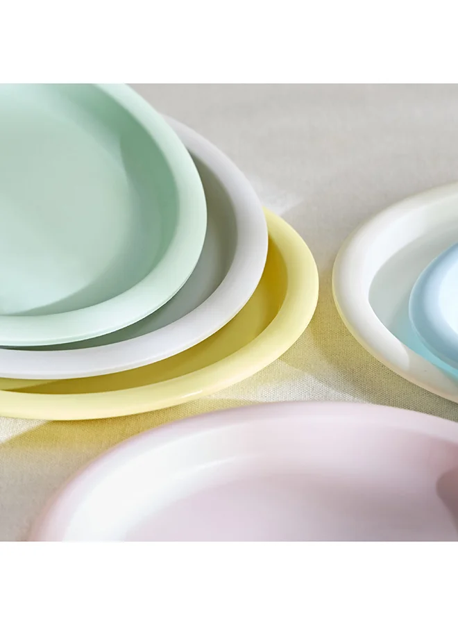 Home Box Ela 6-Piece Plate Set 18.7 x 3.7 x 18.7 cm
