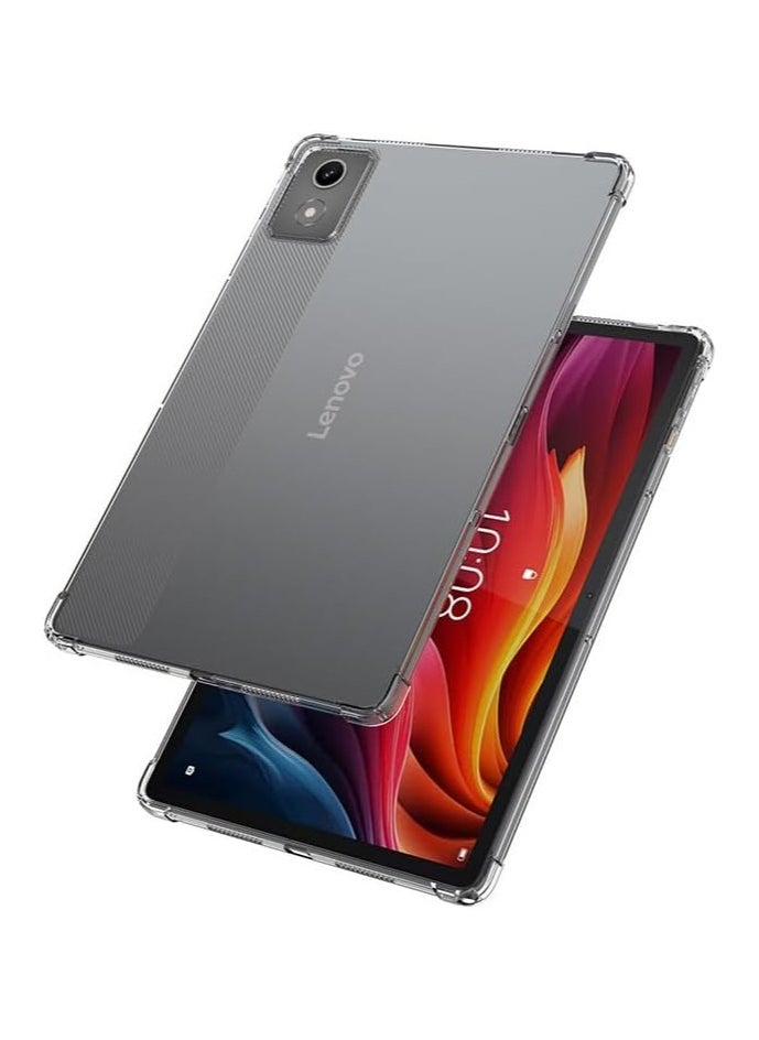 General - Clear Case Compatible with Lenovo Tab K11 Plus 11.45'' (TB352FU/TB352XU),Thin Slim Lightweight Scratch Proof,Durable Protection Silicone Rubber TPU Cover - Image 1