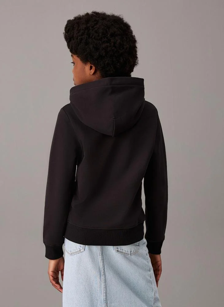 Calvin Klein Jeans Youth Graphic Pullover Hoodie