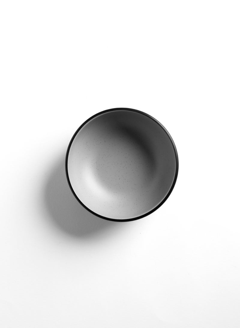 ماستر جولد طقم عشاء دائري 18 قطعة مثالية لـ 6 أشخاص مصنوع من الميلامين الفاخر المقاوم للكسر و الأمن في غسالة الاطباق | طقم صحون ميلامين مع تشطيب مطفي | مجموعة عشاء من الميلامين الامن غذائيا (رمادي, 18 قطعة) - Image 5