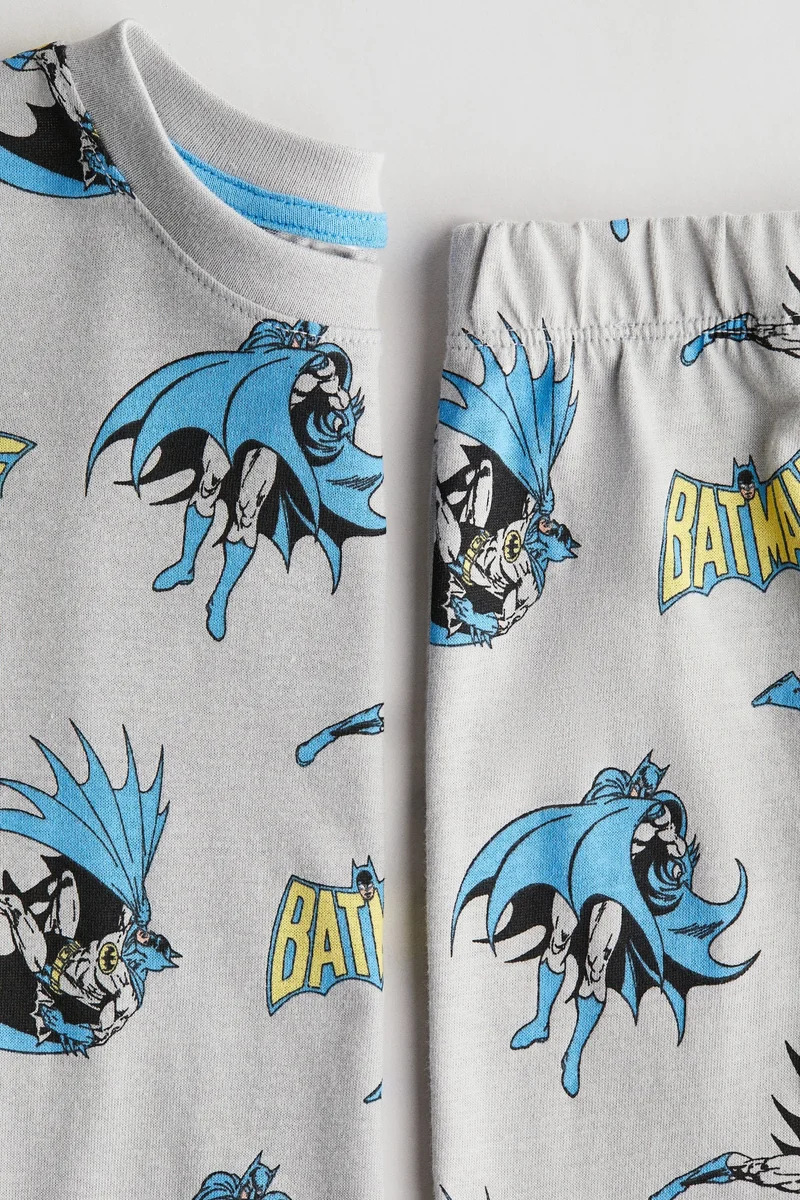 H&M Printed cotton jersey pyjamas