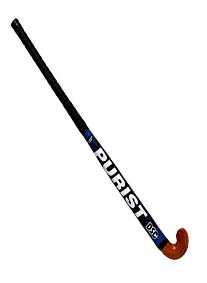 DSC Purist Double Fiber Hockey with Leather Grip, Full - Image 3