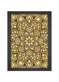 Usnyabni Mandala Layering Stencil, 11.43 x 16.51 cm - Use Layering to add Texture and Design to Mixed Media Backgrounds  - Image 2
