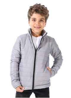 Andora Boy's Waterproof Padded Jacket With Fur  - Image 1