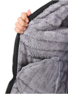 Andora Boy's Waterproof Padded Jacket With Fur  - Image 4