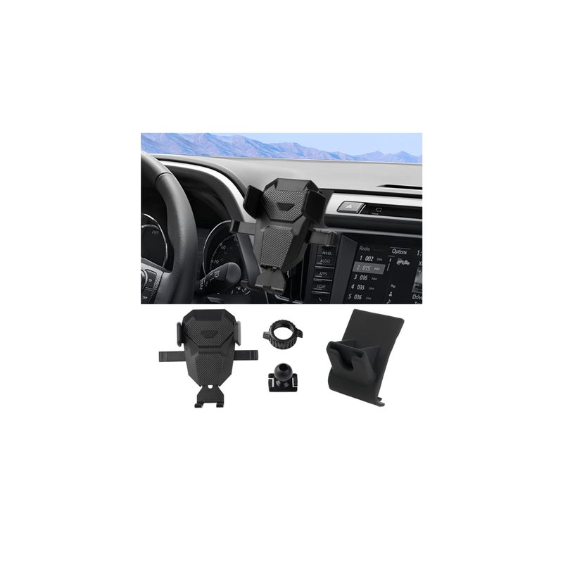 Karltys Cell Phone Holder for Toyota RAV4 20132018 Accessories Car Mobile Phone Holder Air Vent Mount for 47 Inch Phones Thick Case Friendly Fully Adjustable Stand - Image 2