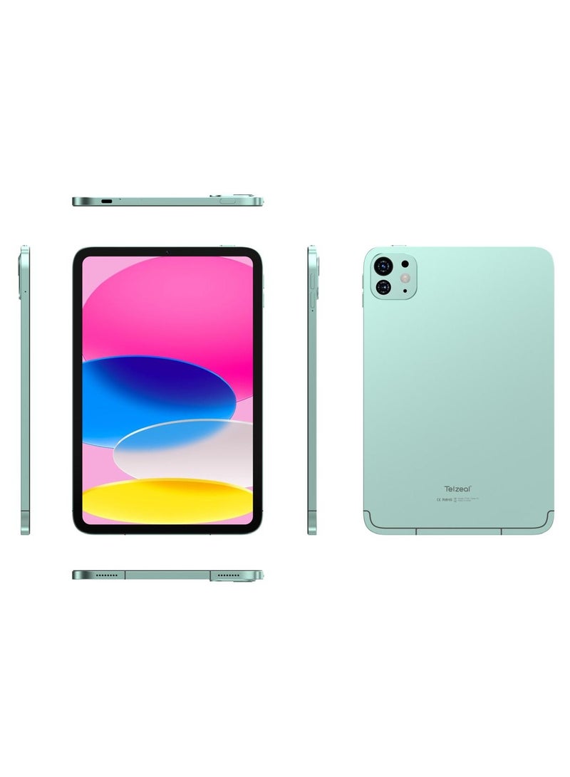 Telzeal P104 Smart Tablet with Android 13 10.1" FHD Screen 16GB RAM 1TB ROM - with Powerful 10,000mAh Battery Silver - Image 2