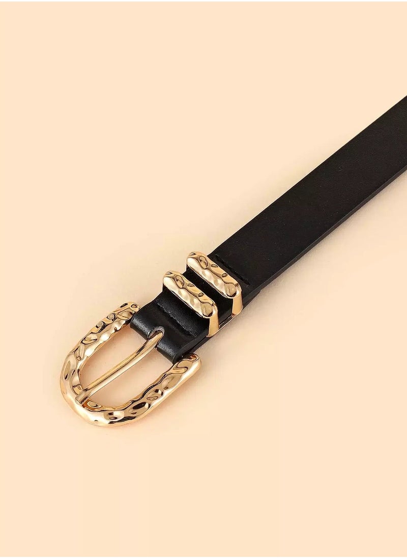 Generic Metal Decor Buckle Belt With Hole Punch  - Image 3