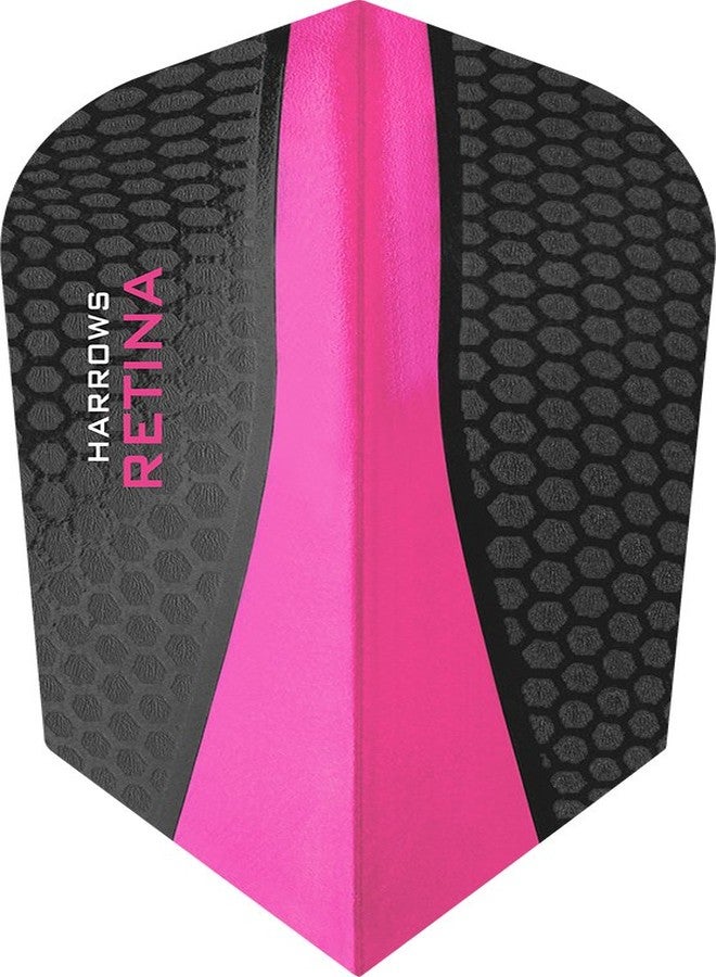 PerfectDarts 5 x Sets Harrows Retina Pink Dart Flights Slim