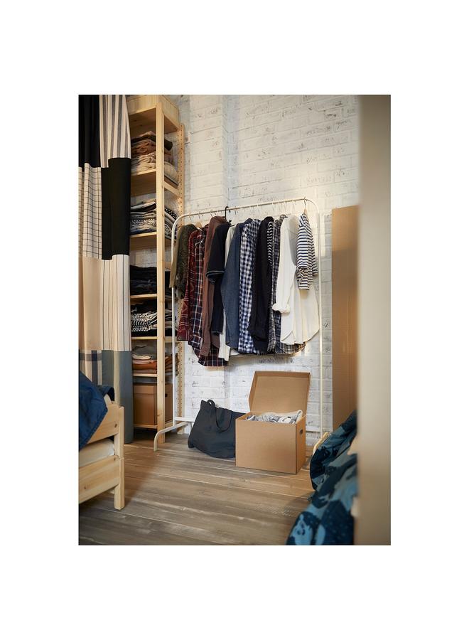 erorex Clothes Rack, White, 99X152 Cm - Image 2