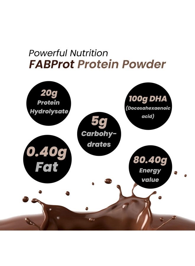 Glatt Fabprot Protein Powder Chocolate Sugar Free  - Image 4