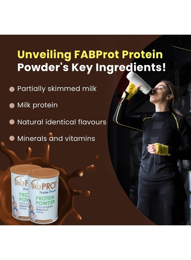 Glatt Fabprot Protein Powder Chocolate Sugar Free  - Image 3