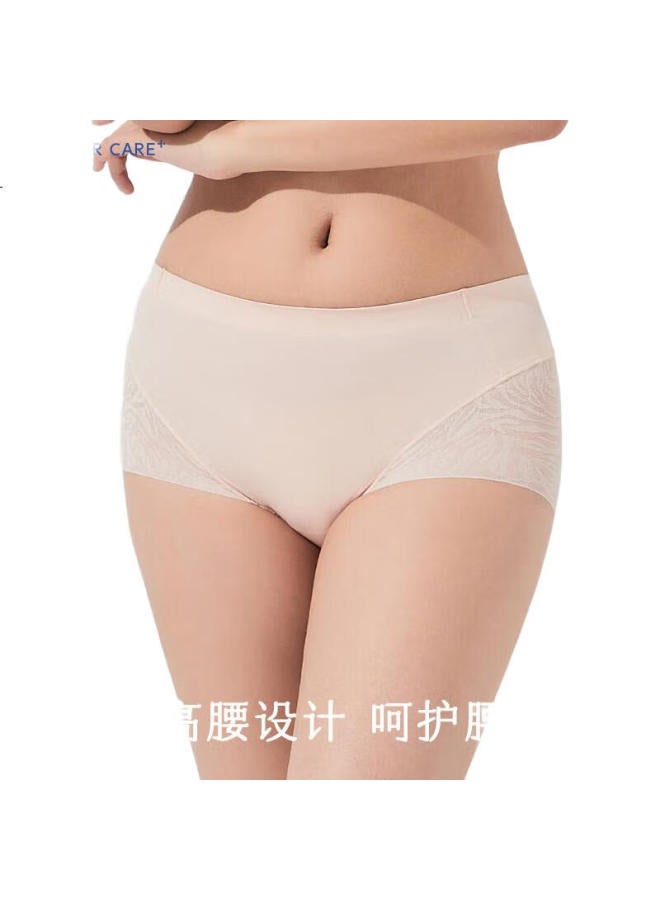 Aimer Women'S Thin And Breathable Cotton High-Waisted Underwear Alb23603 Red 160 - Image 1