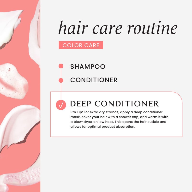 HASK COLOR CARE Deep Conditioner Treatments for colored hair, color safe, gluten free, sulfate free, paraben free - Pack of 6 - Image 5