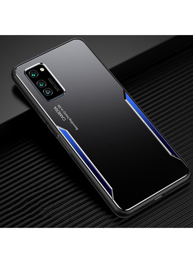 زبون جراب لهاتف Honor V30 Pro Blade Series مصنوع من إطار TPU + تقنية التفجير الرملي من سبائك التيتانيوم + غطاء حماية للهاتف المحمول بحافة مزخرفة من سبائك الألومنيوم الملون - Image 1