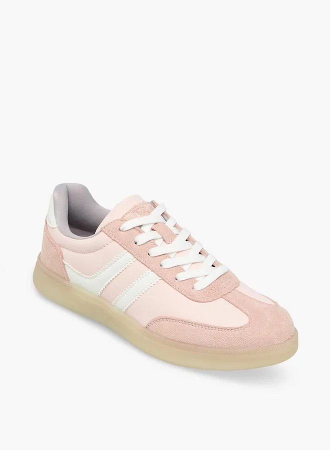 Flora Bella By Shoexpress Flora Bella Women Panelled Lace-Up Ankle Sneakers
