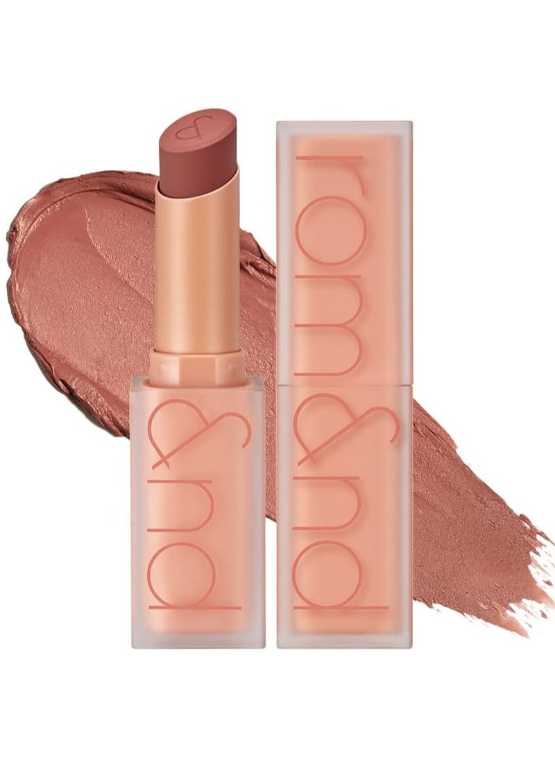 ROM و ND أحمر شفاه زيرو مات رقم 21 - سموكد بيج - Image 1