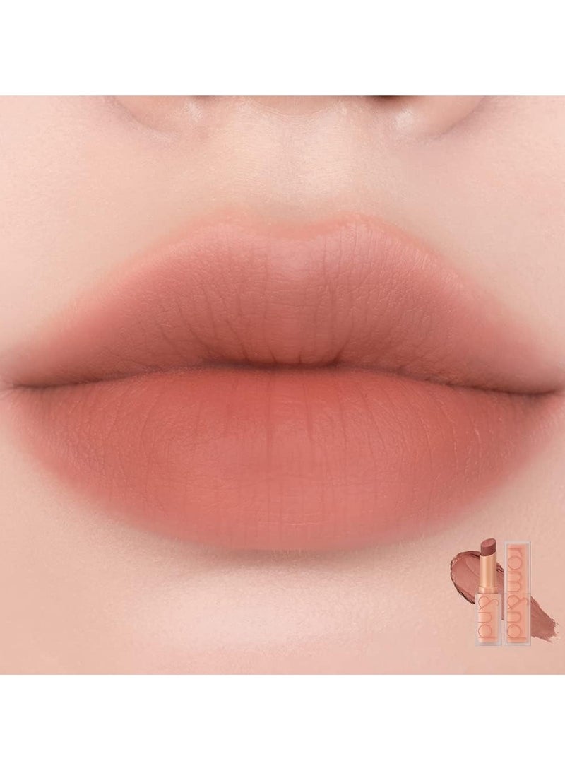 ROM و ND أحمر شفاه زيرو مات رقم 21 - سموكد بيج - Image 2