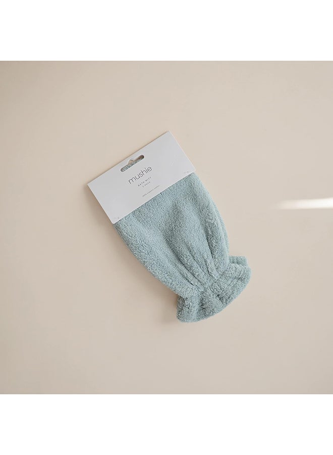 mushie قفاز استحمام موشي 2-pack ضباب البحر - Image 2