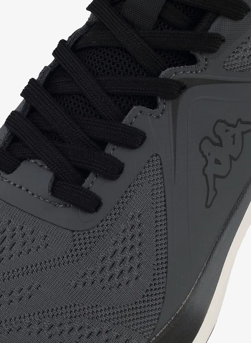 Kappa GREY Men Logo Lace-Up Sports Shoes for Men | Best Price UAE