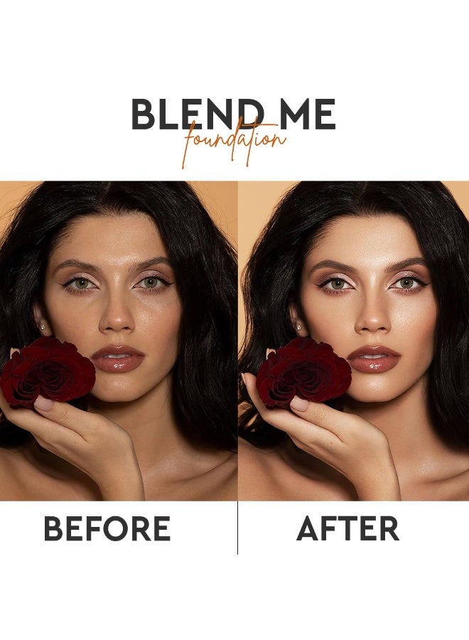 Million Colors Foundation for Face Makeup | Liquid Foundation for Oily and Dry Skin | Lightweight Matte Finish with SPF 20 | Waterproof Long-Lasting Makeup | All Skin Types | Nude 04, 30ml - Image 3