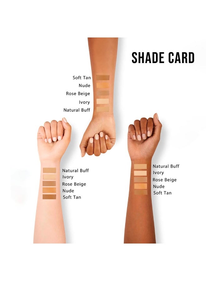 Million Colors Foundation for Face Makeup | Liquid Foundation for Oily and Dry Skin | Lightweight Matte Finish with SPF 20 | Waterproof Long-Lasting Makeup | All Skin Types | Nude 04, 30ml - Image 5