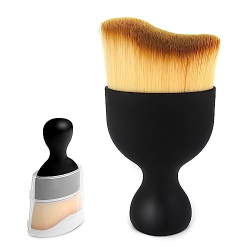Eiruseed Car Interior Cleaning Brush Car Duster Interior with Ultra Soft Bristles Auto Detailing Brushes Dusting Car Accessories for Dashboard AC Vents Leather ScratchFree 1Pack - Image 1