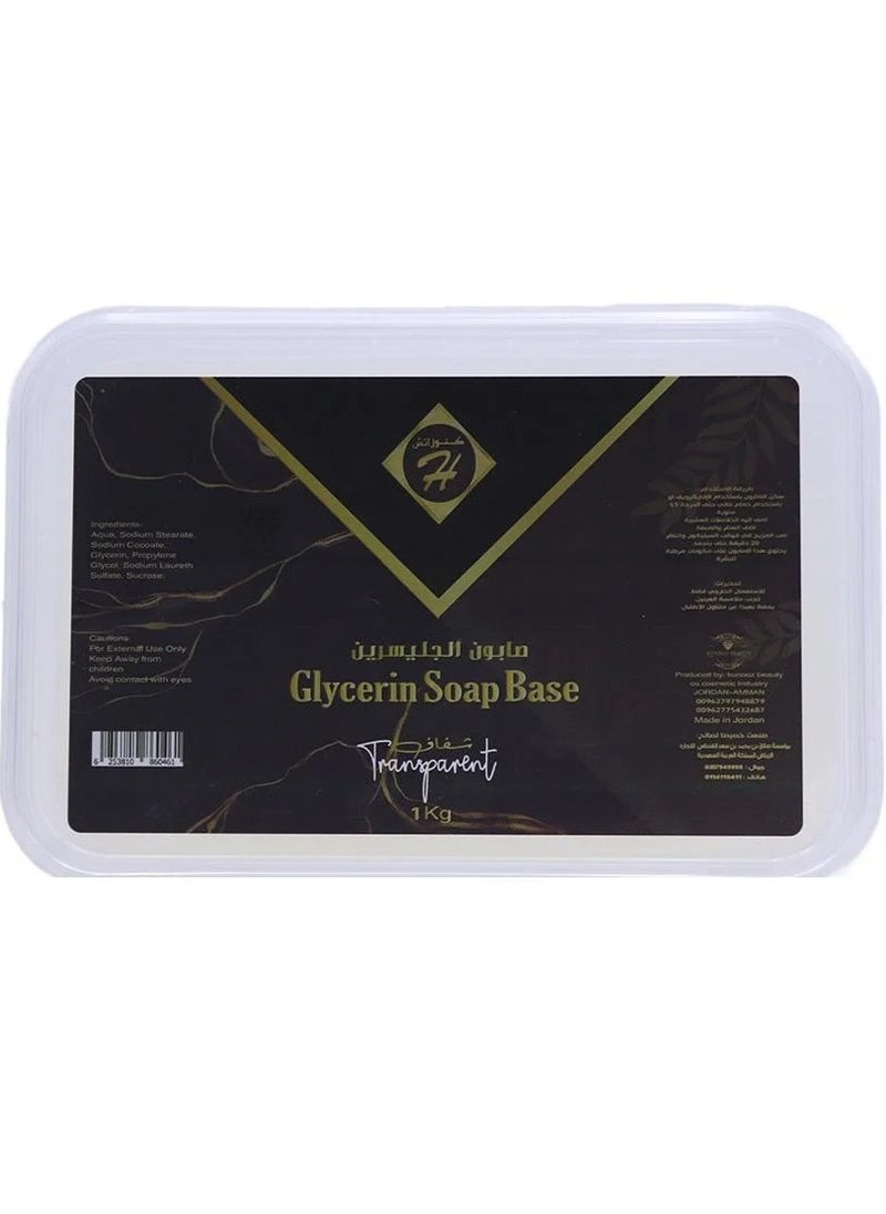 Kunooz H Glycerin Soap Base Transparent 1 Kg  - Image 1