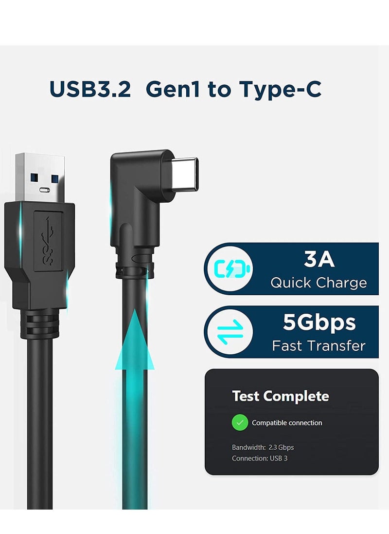 USB C Cable 16 Feet/5 Meters, High Speed Data Transfer Fast Charging Oculus Link Virtual Reality Headset for Quest 2 by
