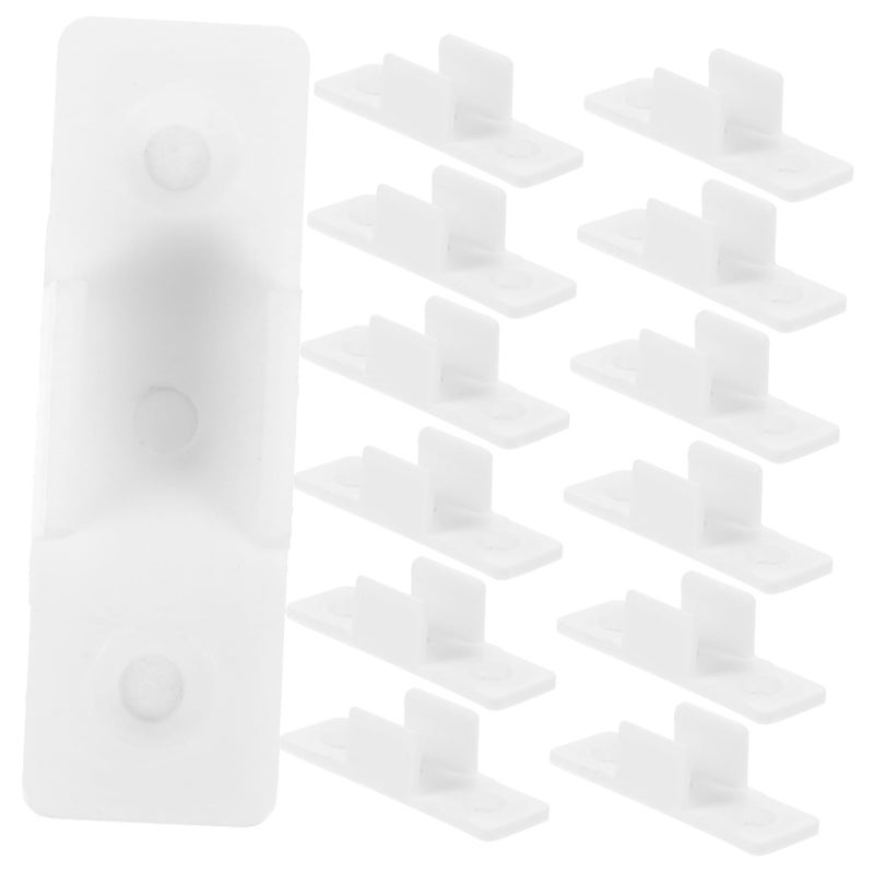 Whiteboard Pen Clips And Desk Pen Holder Set Of 20 Pieces School Supplies In White - Image 2