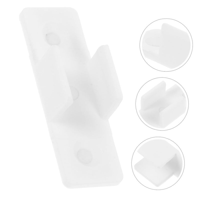 Whiteboard Pen Clips And Desk Pen Holder Set Of 20 Pieces School Supplies In White - Image 4