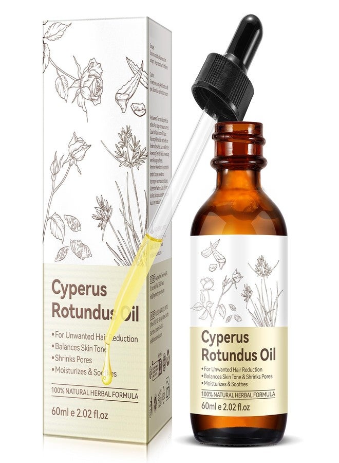 Uruses Cyperus Rotundus Oil, Natural Cyperus Rotundus Oil for Hair Removal, Reduces Unwanted Hair Growth, Moisturizes & Soothes The Skin, Reducing Body Hair Growth, Shrink Pores, Suitable for All Skin Types - Image 1