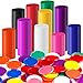 Coopay 500 Pieces 1 Inch Bingo Chips Bulk 10 Colors Bingo Markers for Math Practice Plastic Learning Counters Disks Counting Discs and Poker Chips Game Tokens Kids Reward - Image 2